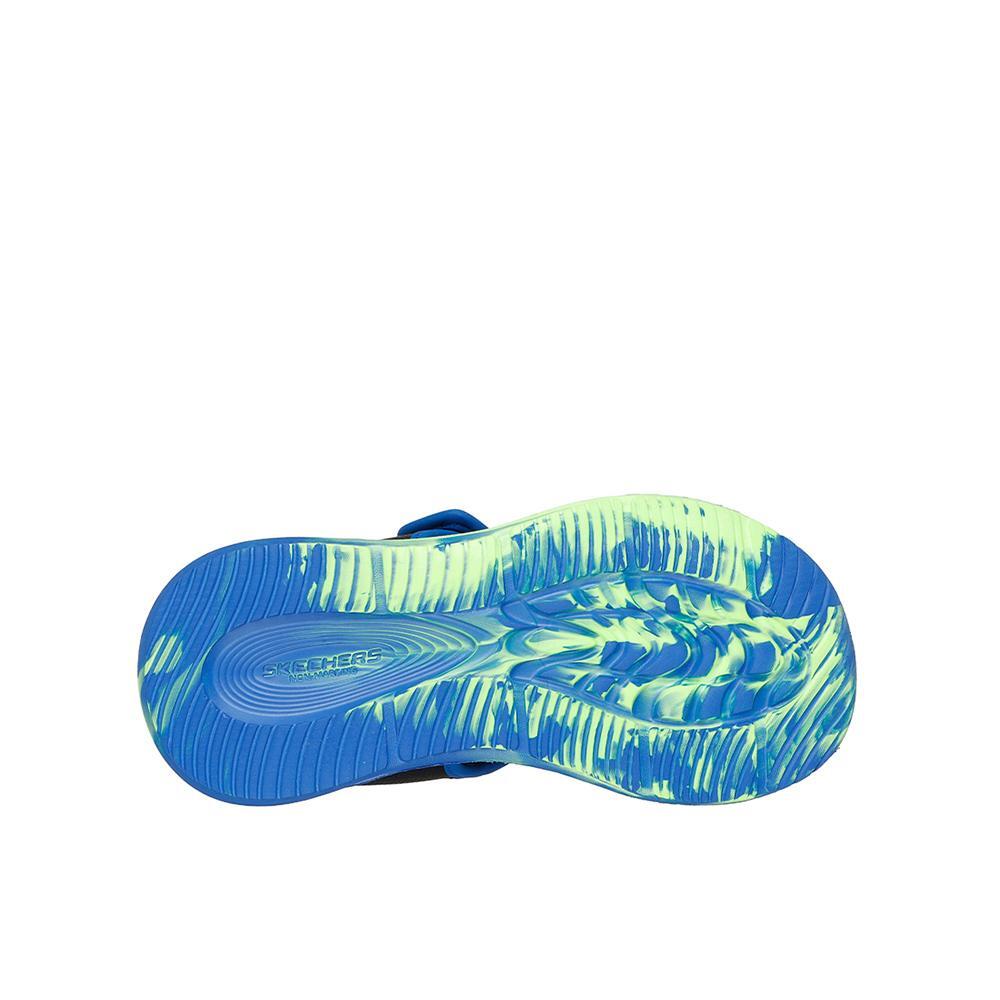 Sandalias Skechers Niño S-Lights: Sola Glow Sandal - Fusion Brights Azul 4/4