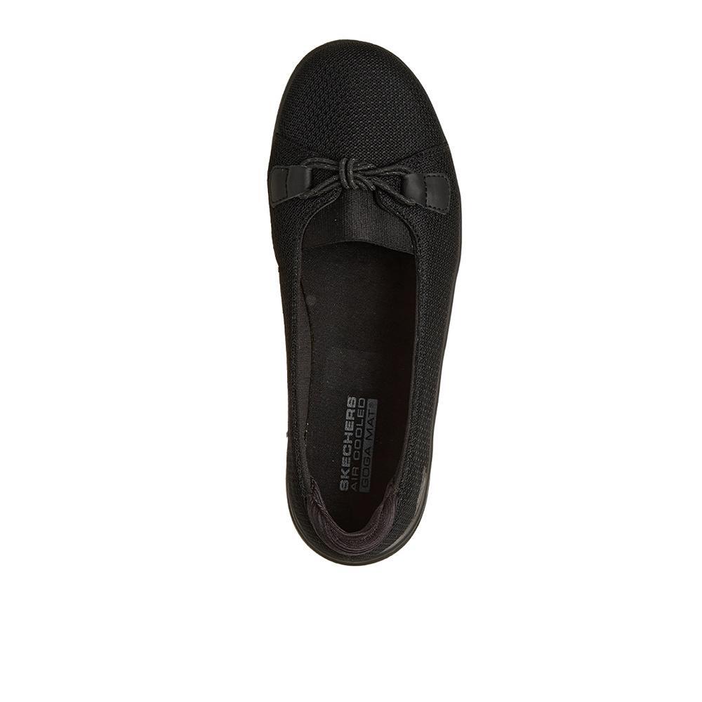 Zapatillas Sckechers Mujer On-The-Go Flex Radiant Gabby Negro 3/4