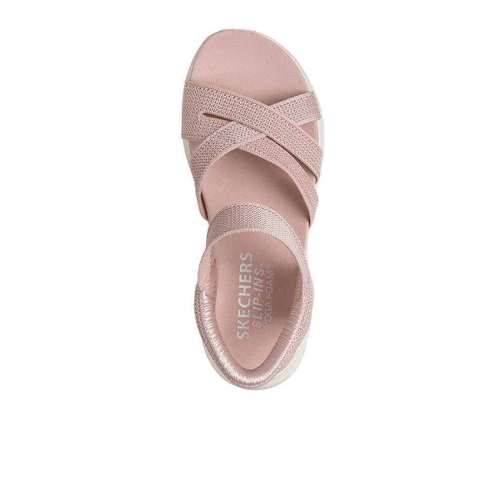 Sandalias Sckechers Mujer Slip-ins: Ultra Flex 3.0 Sandal - Forever Better Rosa 3/4