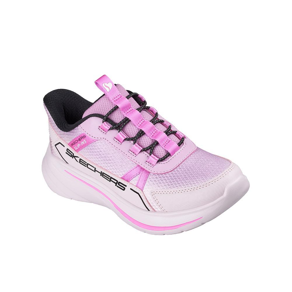 Sapatilhas Skechers Menina Slip-ins: Wave 92 - Sparkle Sprint Rosa 2/4