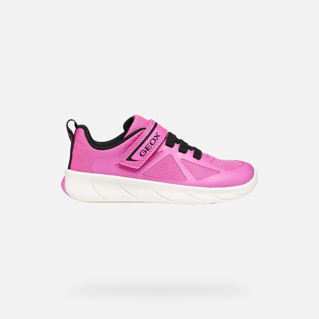 Baskets Fille FOOT-RUN GIRL Fuchsia/Noir 2/7