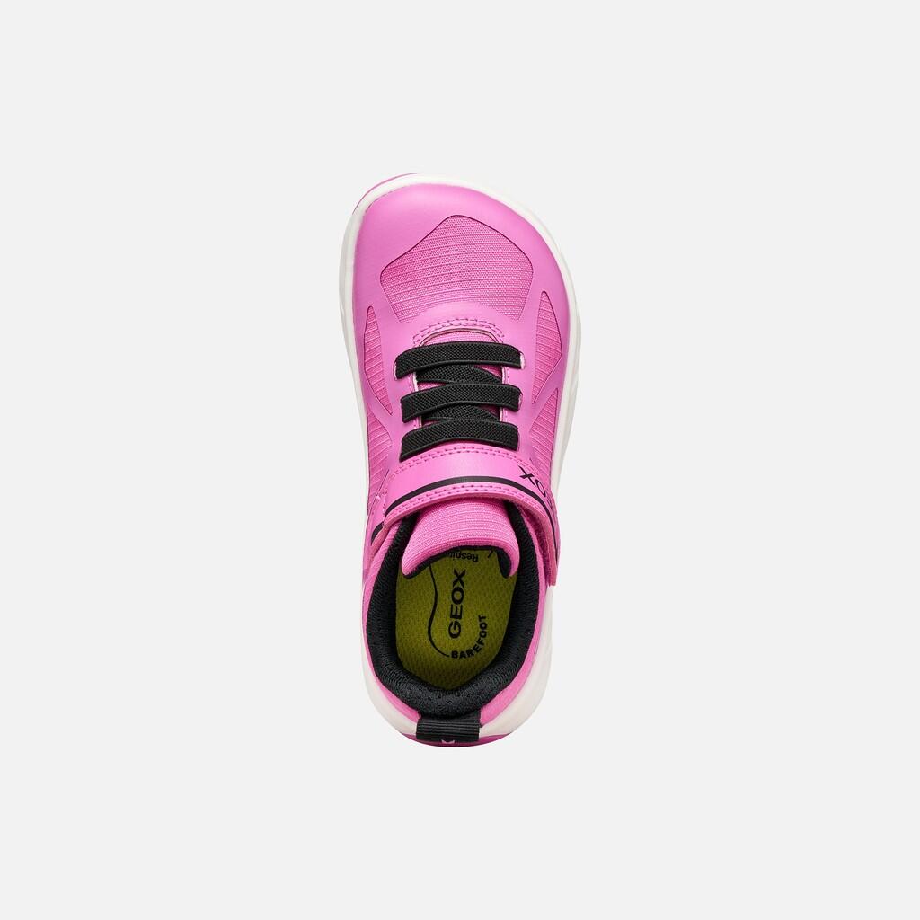 Baskets Fille FOOT-RUN GIRL Fuchsia/Noir 6/7