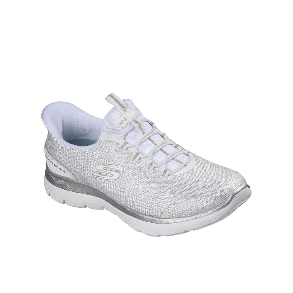 Sapatilhas Skechers Mulher Slip-ins: Arch Fit Summits - Diamond Grace Branco 2/4