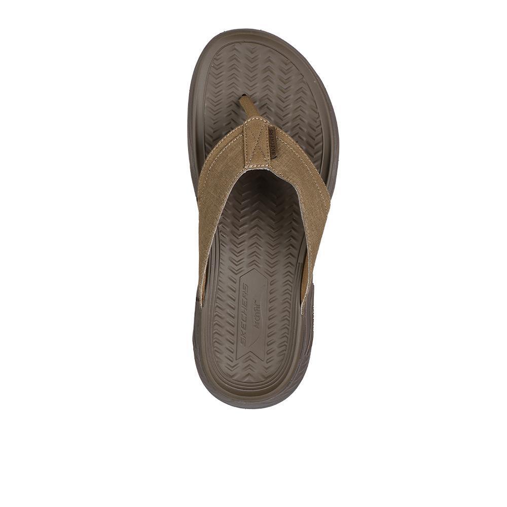 Sandalias Skechers Hombre Arch Fit Motley SD - Rigel Marron 3/4
