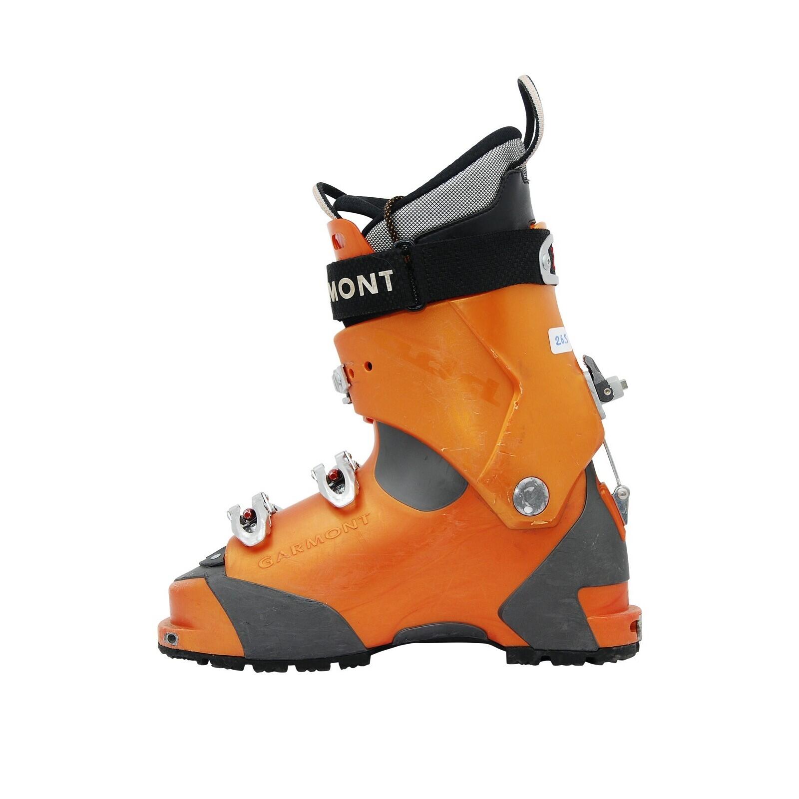 TWEEDEHANDS - Chaussure De Ski De Randonnée Occasion Garmont Daemon Orange 3/4