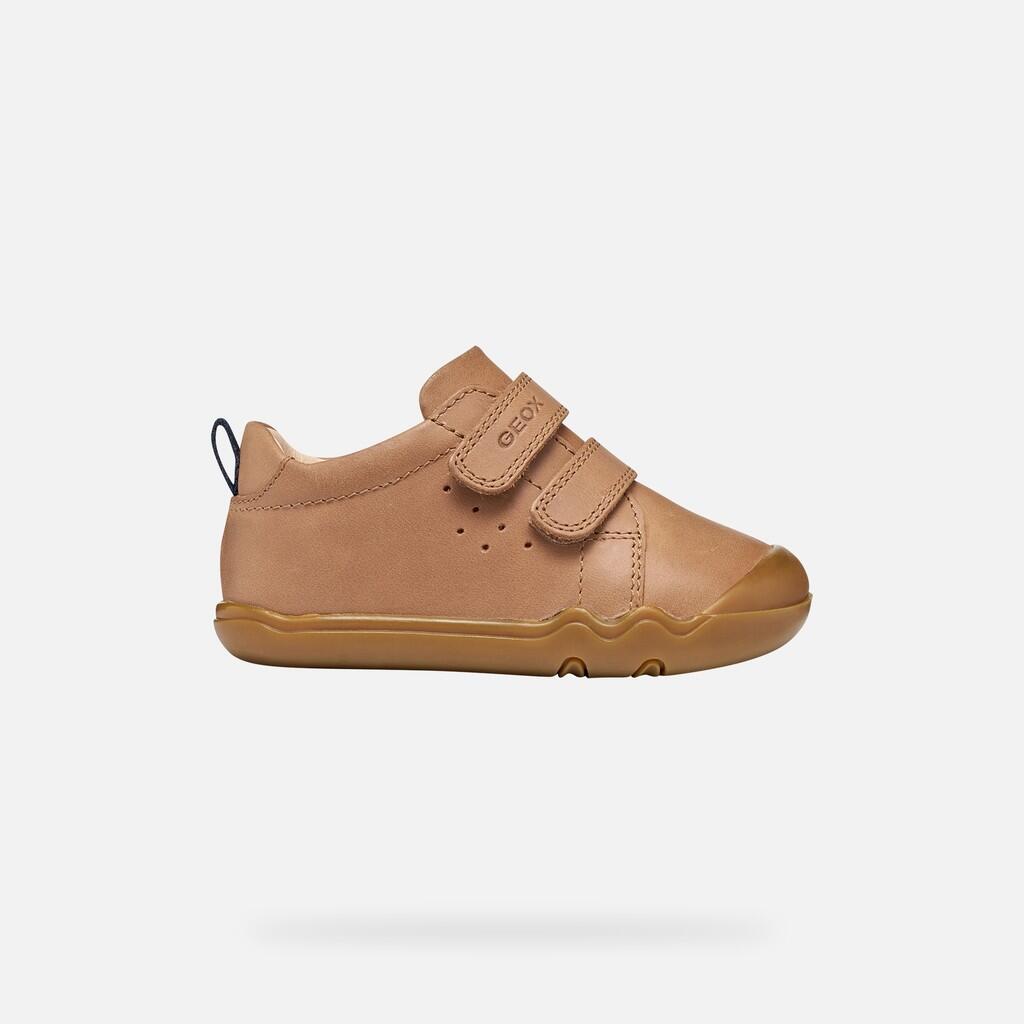 Baskets Bébé Garçon STEPPIEUP BABY BOY Cognac 2/7