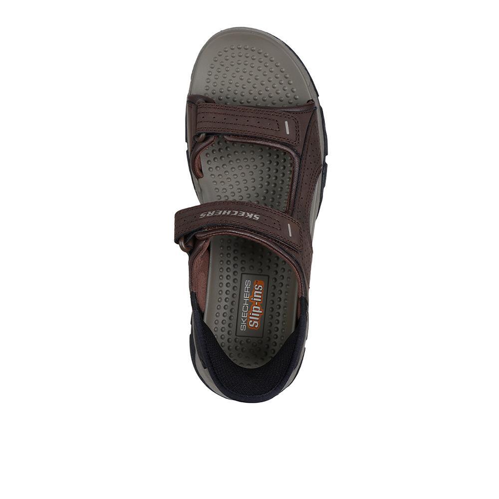Sandalias Skechers Hombre Slip-ins: Relaxed Fit: Tresmen - Reece Marron 3/4
