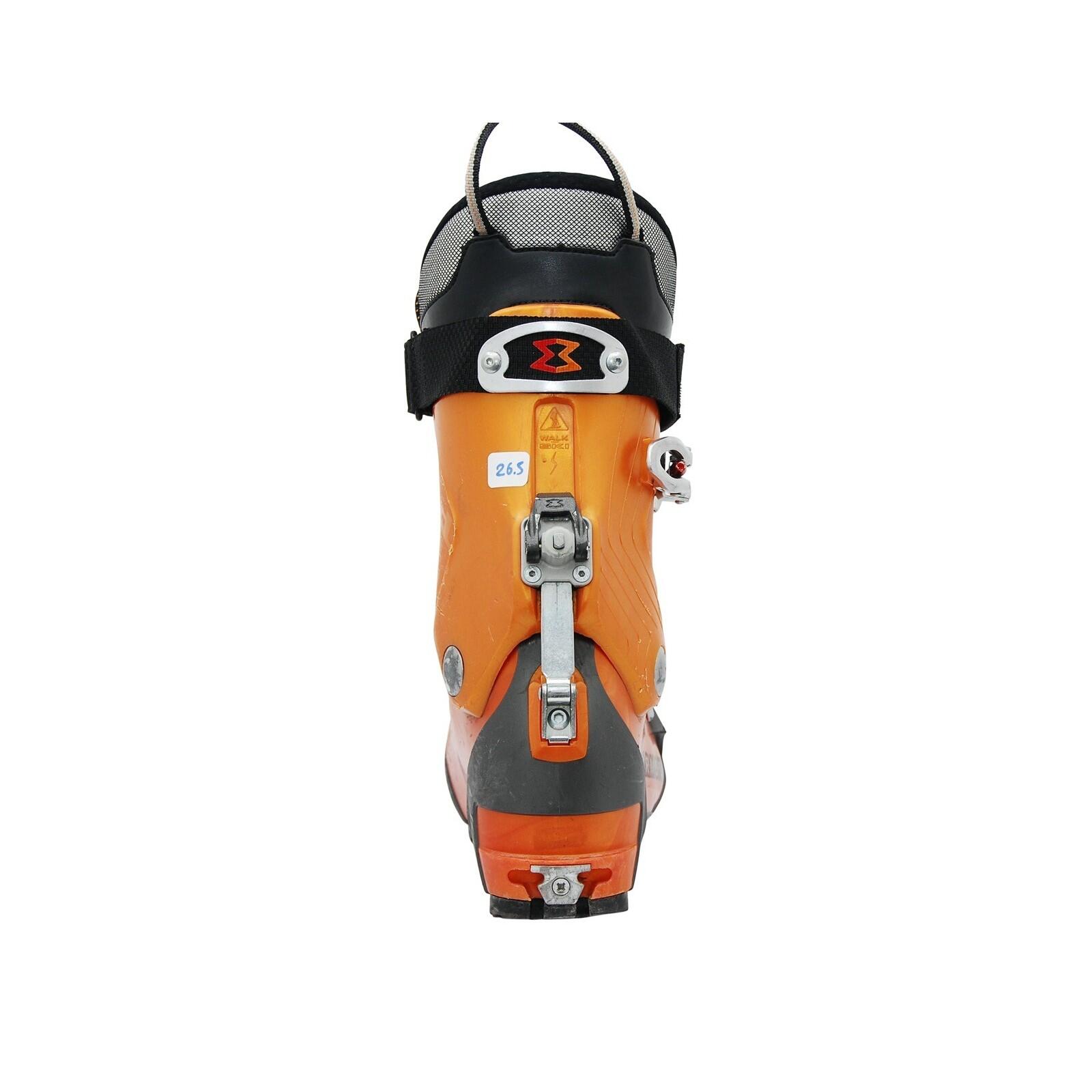 TWEEDEHANDS - Chaussure De Ski De Randonnée Occasion Garmont Daemon Orange 2/4
