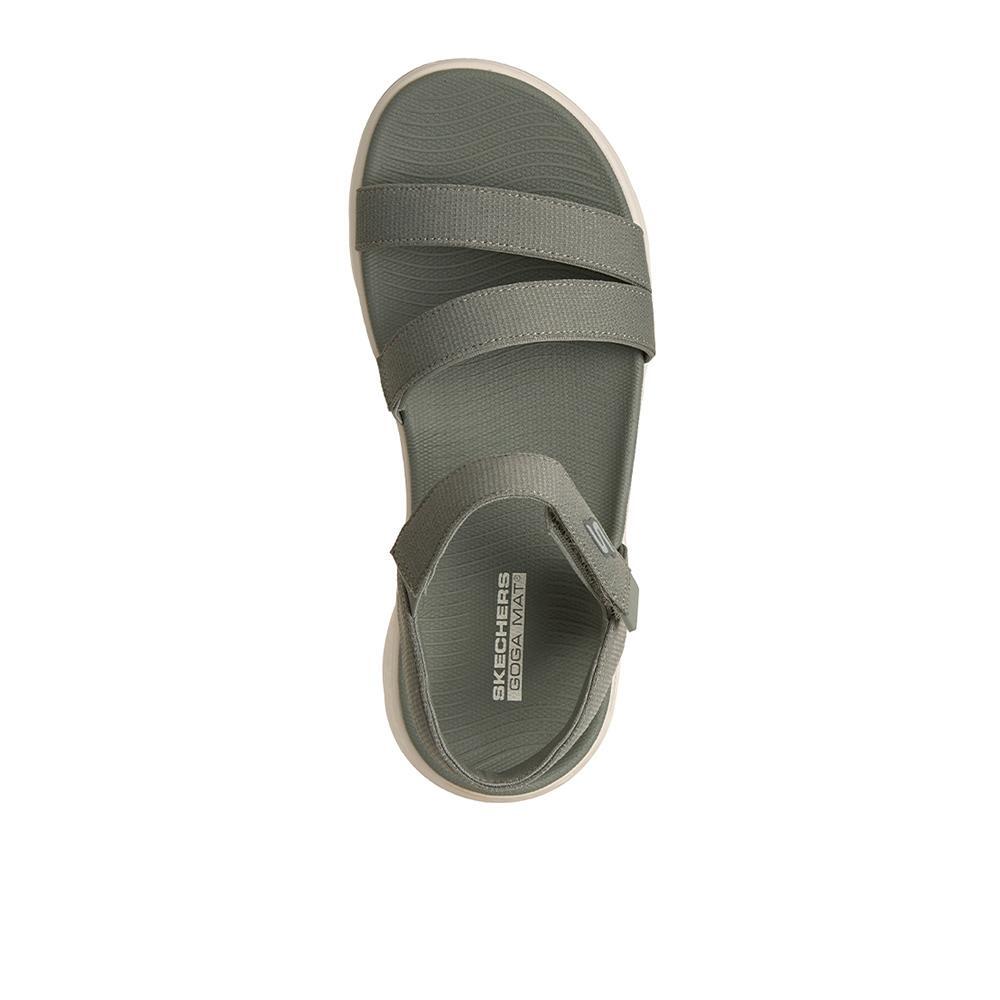 Sandalias Sckechers Mujer GO WALK® Flex Sandal - Victoria Verde 3/4