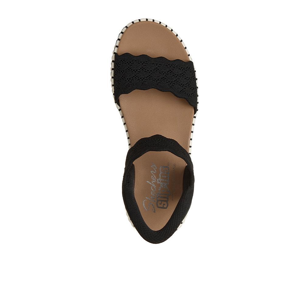 Sandálias Skechers Mulher Slip-ins: Wilshire Blvd - Simply Beloved Preto 3/4