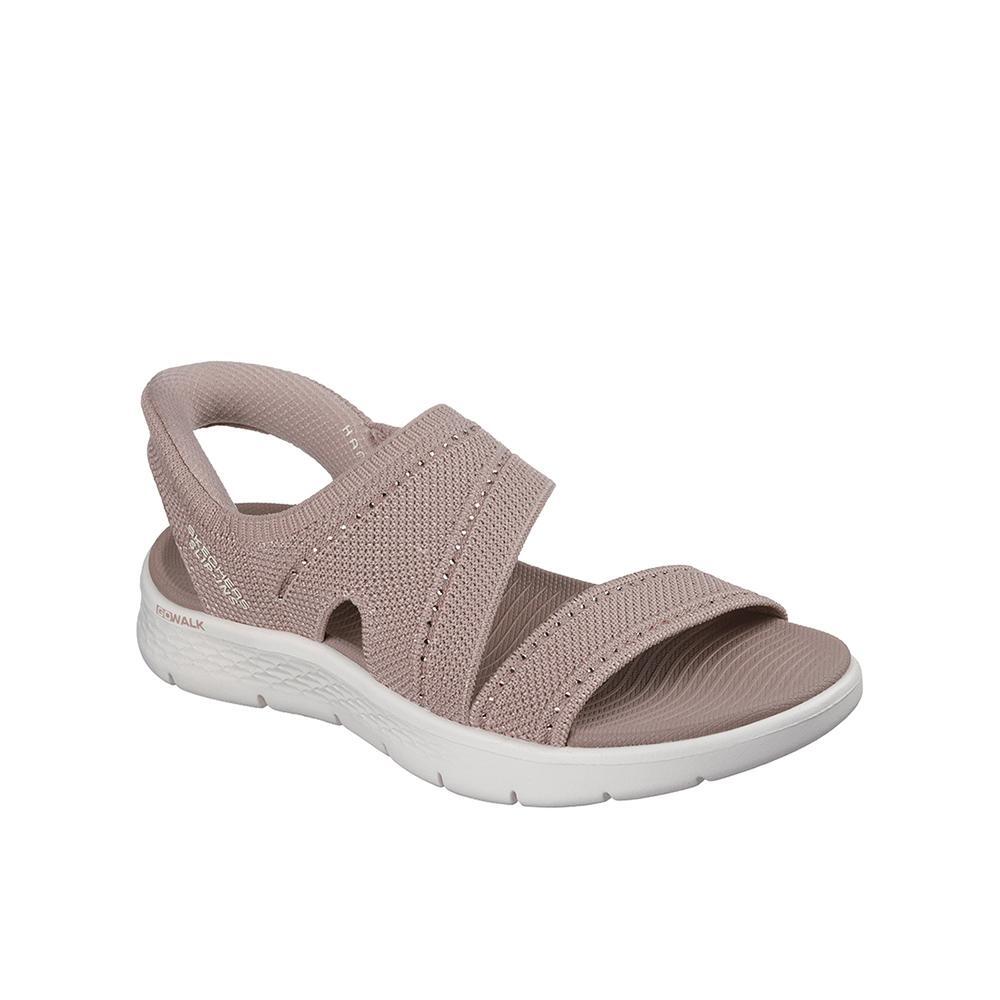 Sandalias Sckechers Mujer Slip-ins: GO WALK Flex Sandal - Belle Taupe 2/4