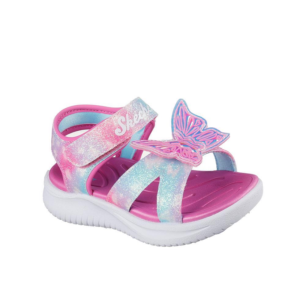 Sandalias Skechers Niña Jumpsters Sandal - Butterfly Brights Rosa 2/4