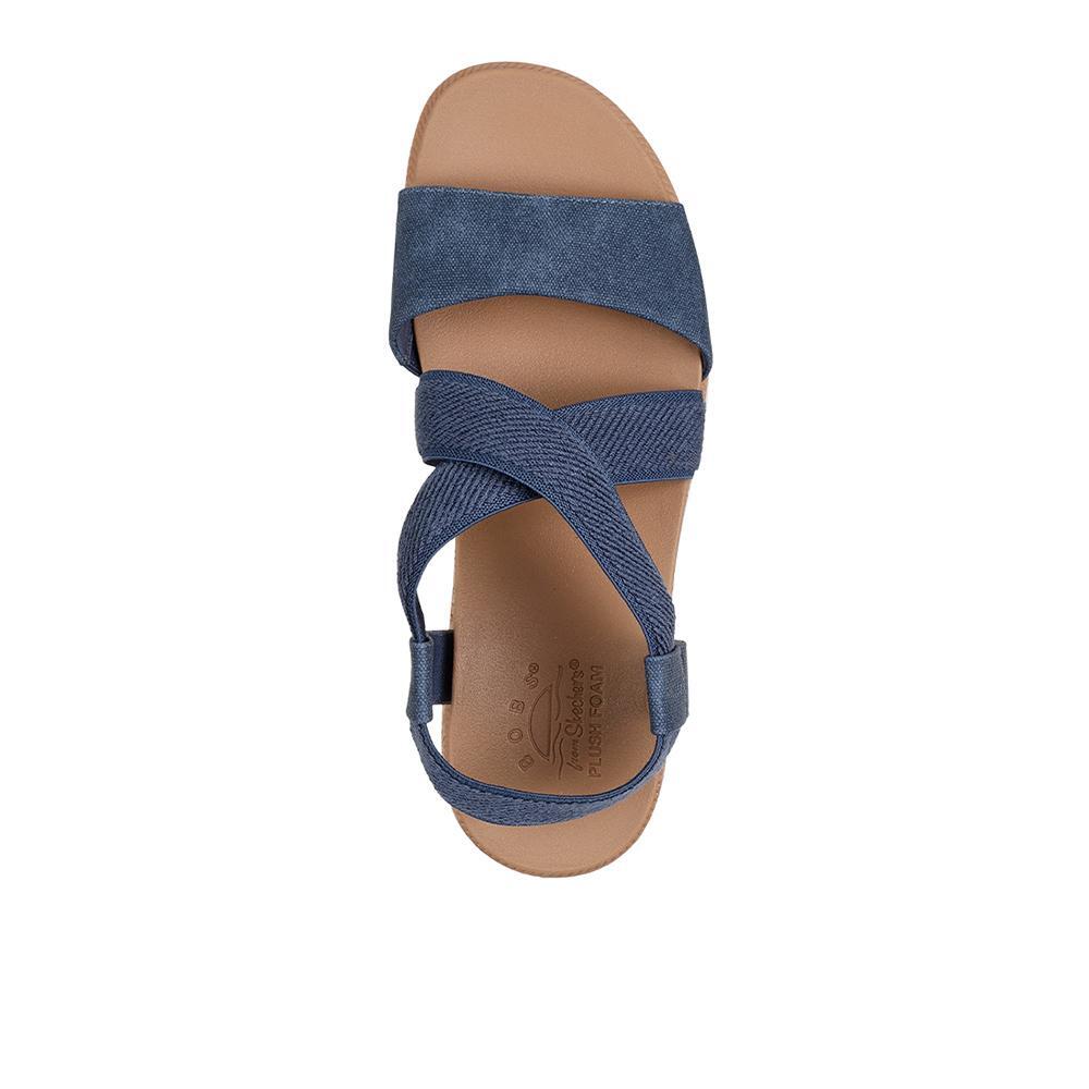 Sandalias Sckechers Mujer BOBS Desert Kiss Low Azul 3/4