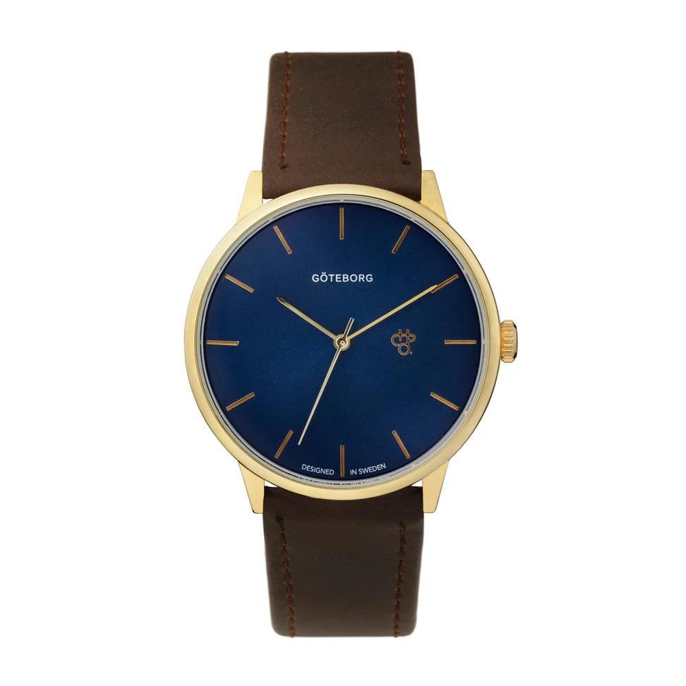Zegarek CHPO Khorshid Goteborg navy brown 14230TT 5/7