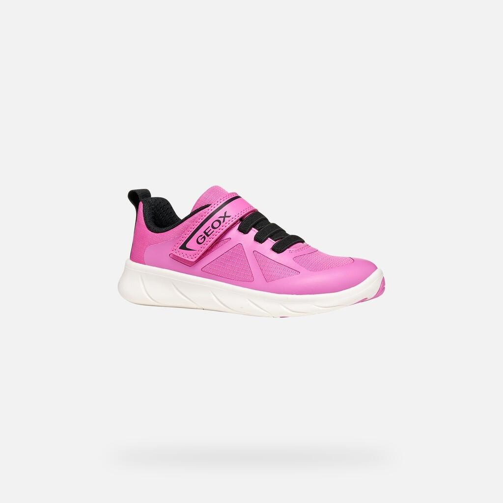 Baskets Fille FOOT-RUN GIRL Fuchsia/Noir 3/7