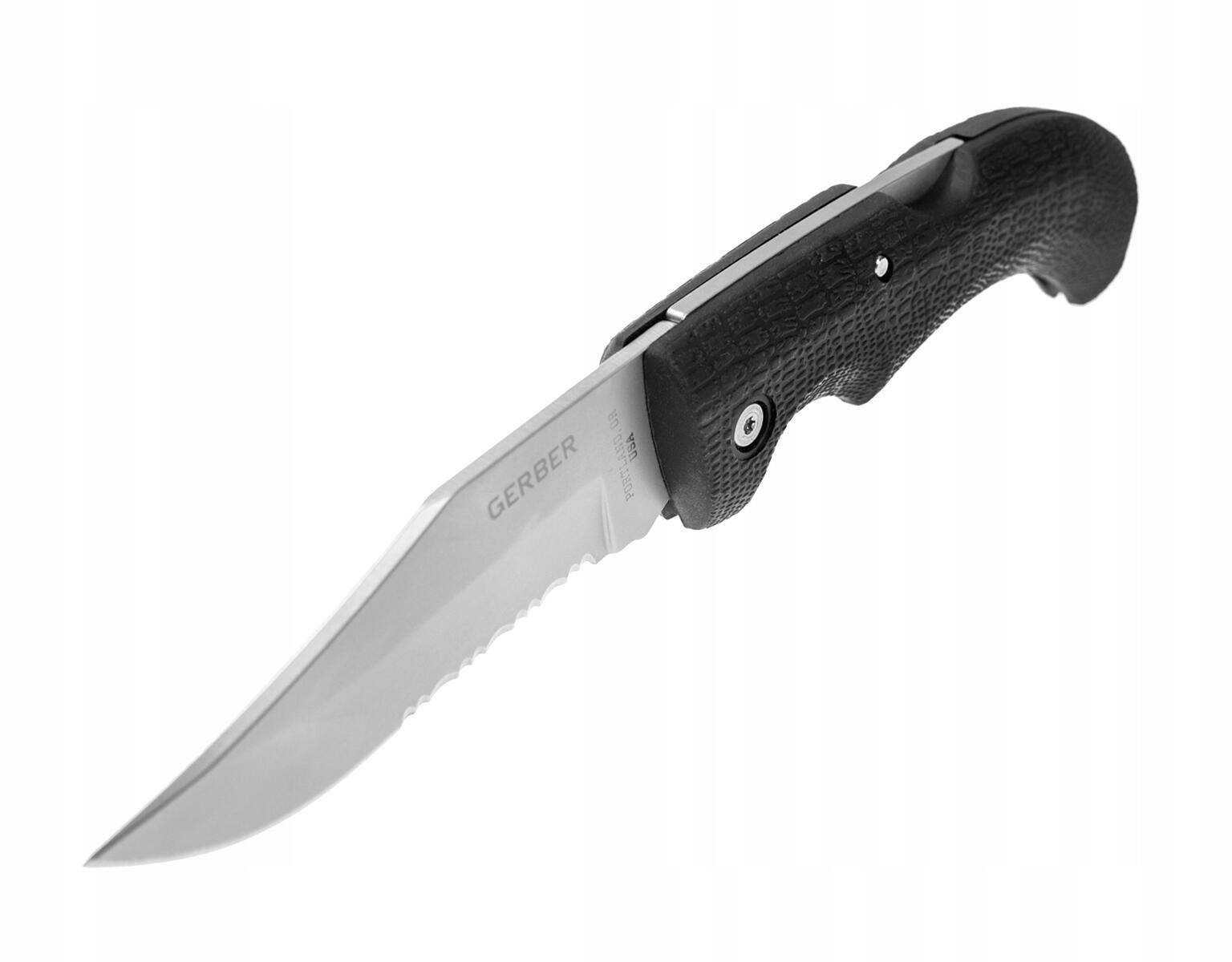 Nóż Gerber Gator Folder Clip Point Serrated 3/5