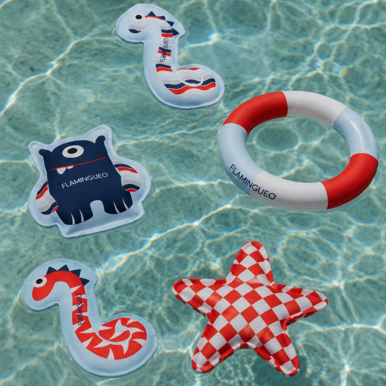 Flamingueo set juguetes buceo infantiles neopreno 2/3