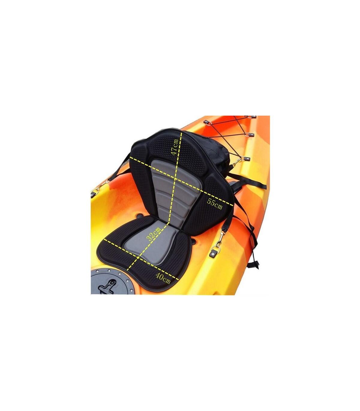 Kit Pesca Kayak: Sedile Deluxe + Pagaia Alluminio + Portacanna Girevole 360° 2/2