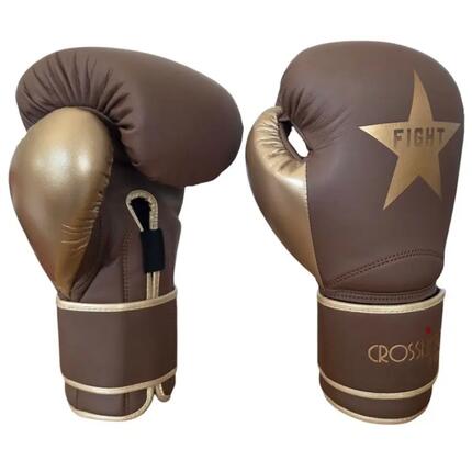 Gants de Boxe Elite - Marron - Paire 10 oz