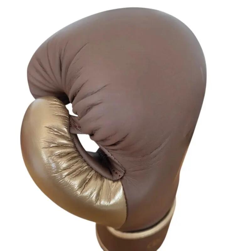 Guanti da Boxe Elite Marrone - coppia da 14 oz 4/5