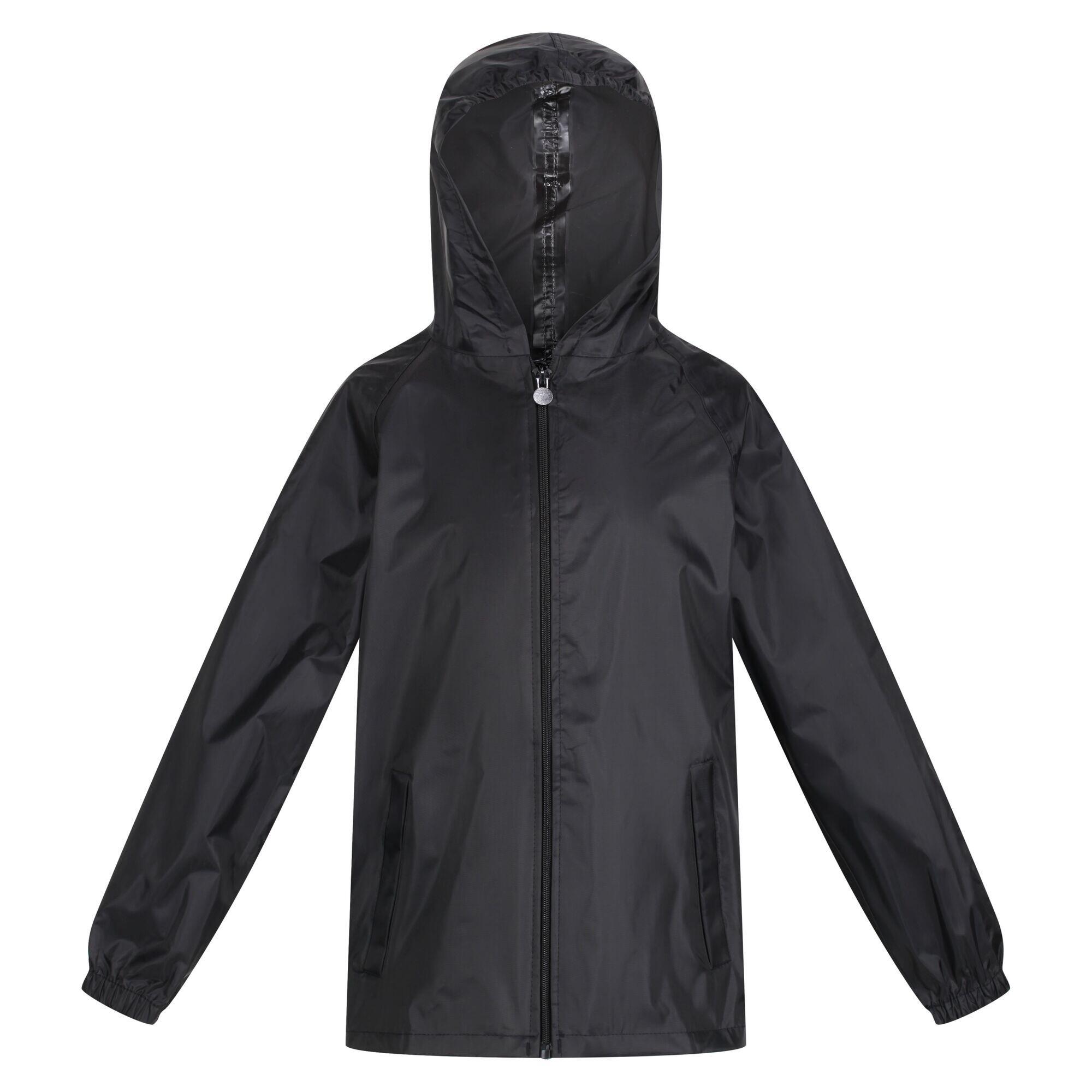 REGATTA Childrens/Kids Pro Stormbreak Waterproof Jacket (Black)