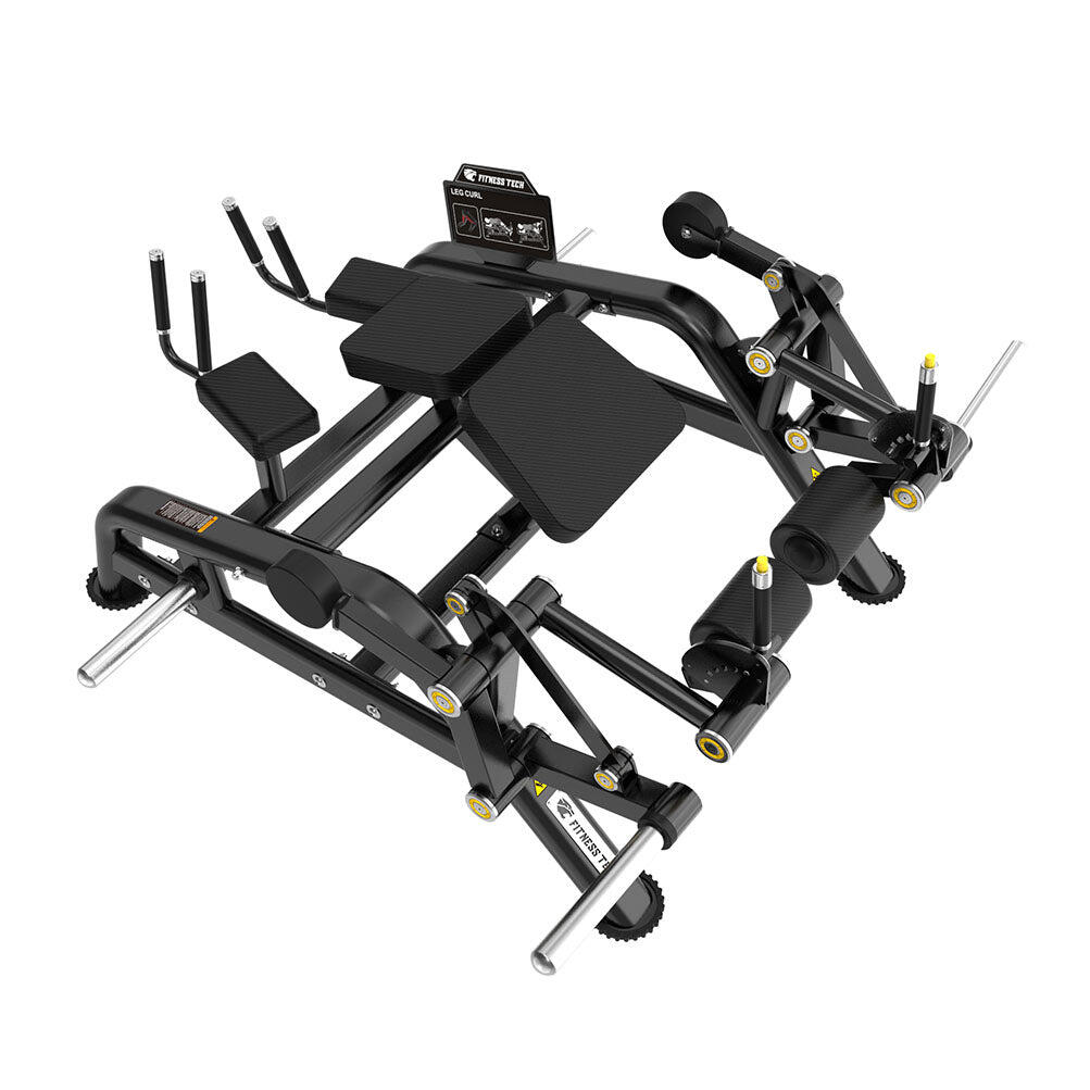 Curl Femorais Deitado Isolateral | Máquina Alavanca Pro Tech Series Fitness Tech 3/5