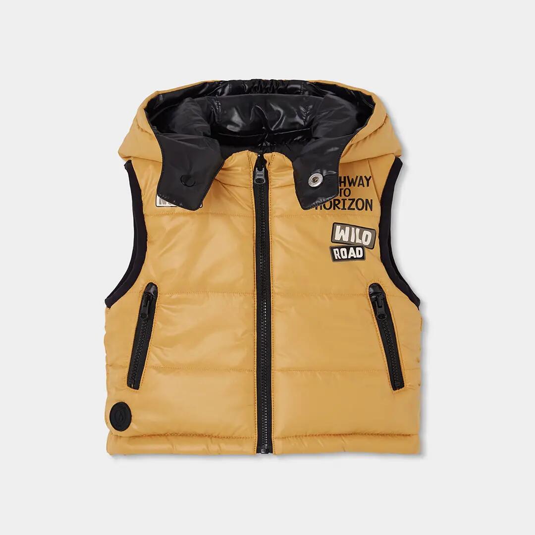 Chaleco técnico reversible niño amarillo 4/7