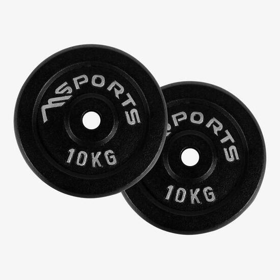 Disques de musculation en fonte
