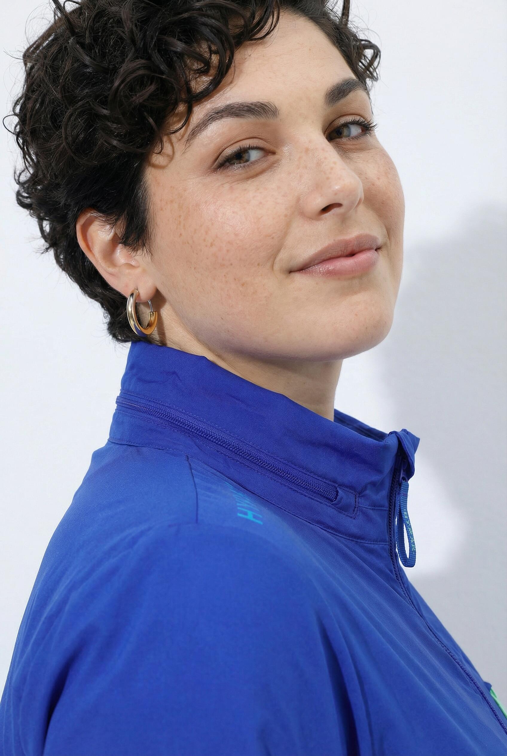 Damen Outdoor-Jacke Korallen Stehkragen Kapuze LSF 50+ 4/7
