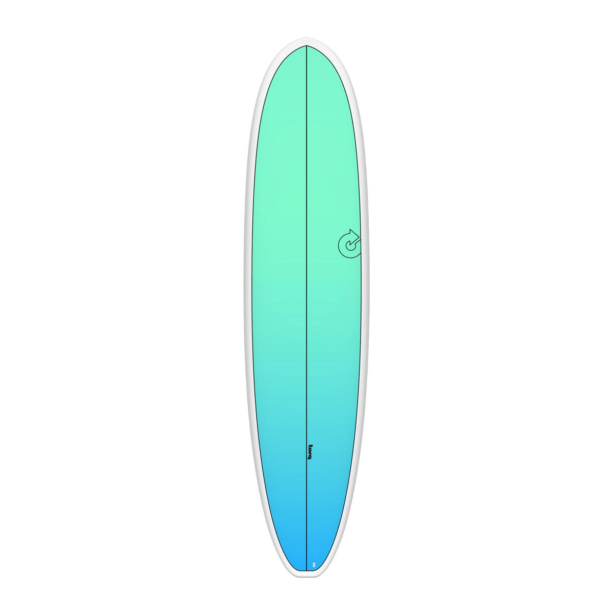 Fun V+ Tet Retro Fade White Rail 8'2" - Tavola da Surf Funboard 2/4