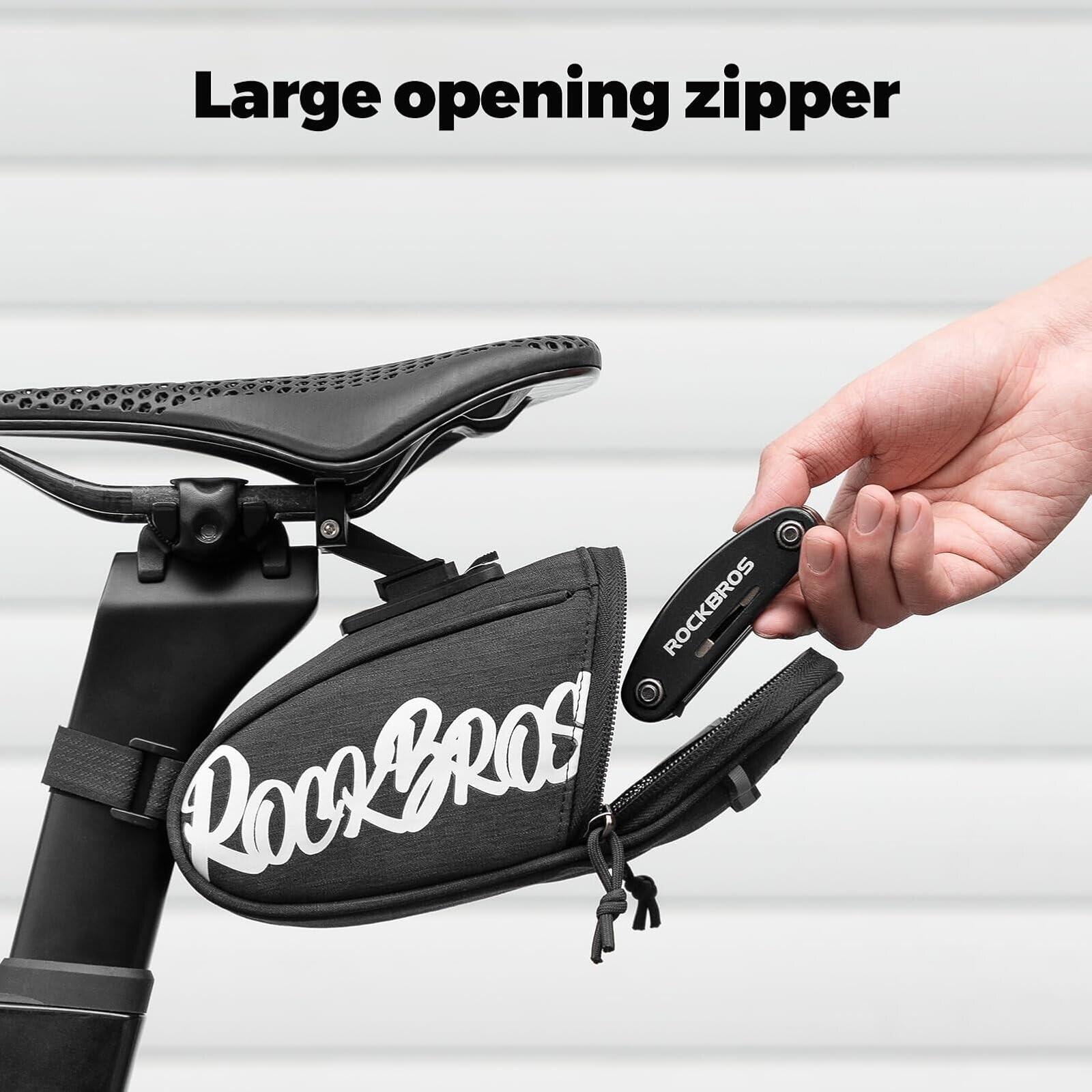 ROCKBROS Satteltasche Werkzeugtasche Radtasche 5/7