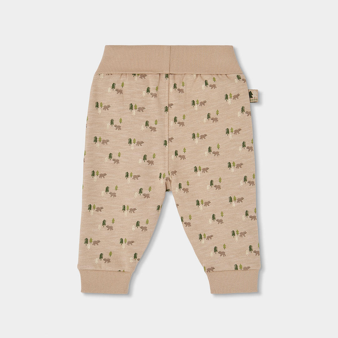 Conjunto punto bebé niño crudo estampado animales 6/7