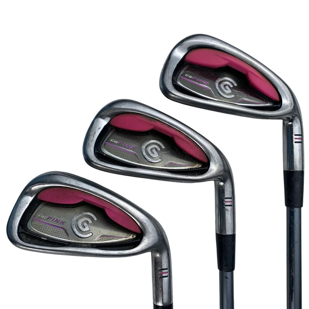 Cleveland CG Pink Iron Set / Flex Ladies / 5-PW / Graphite
