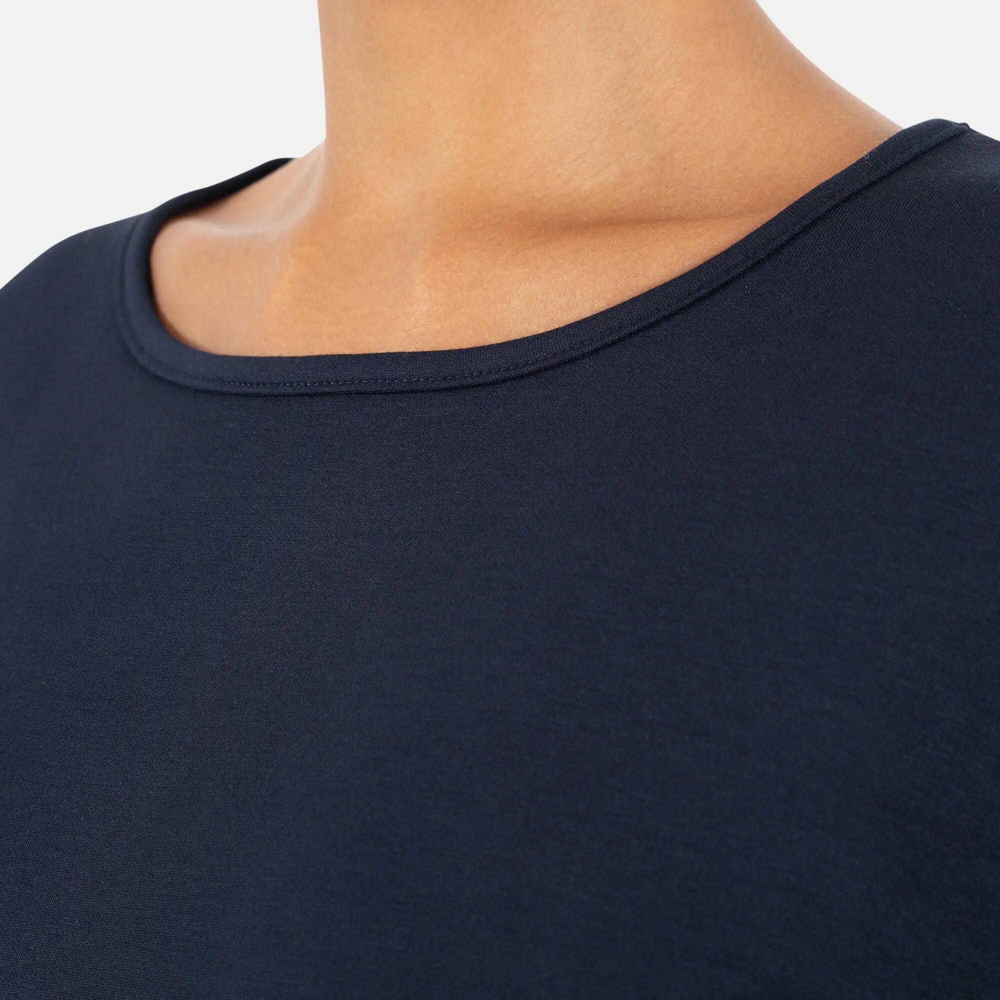 Damen Crop Top Jorina Dunkelblau 5/6