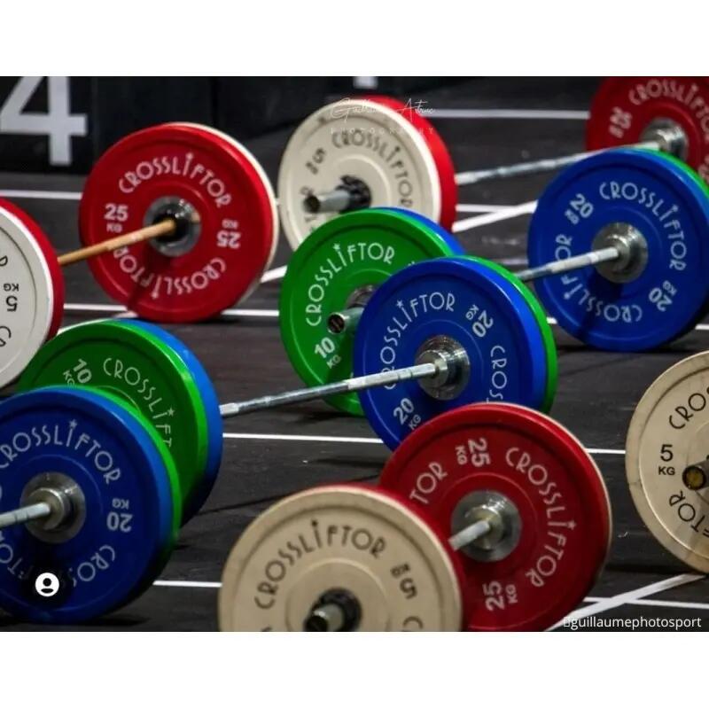 CrossLiftor Bumper Plate Revolution - 25 kg, singolo 5/5