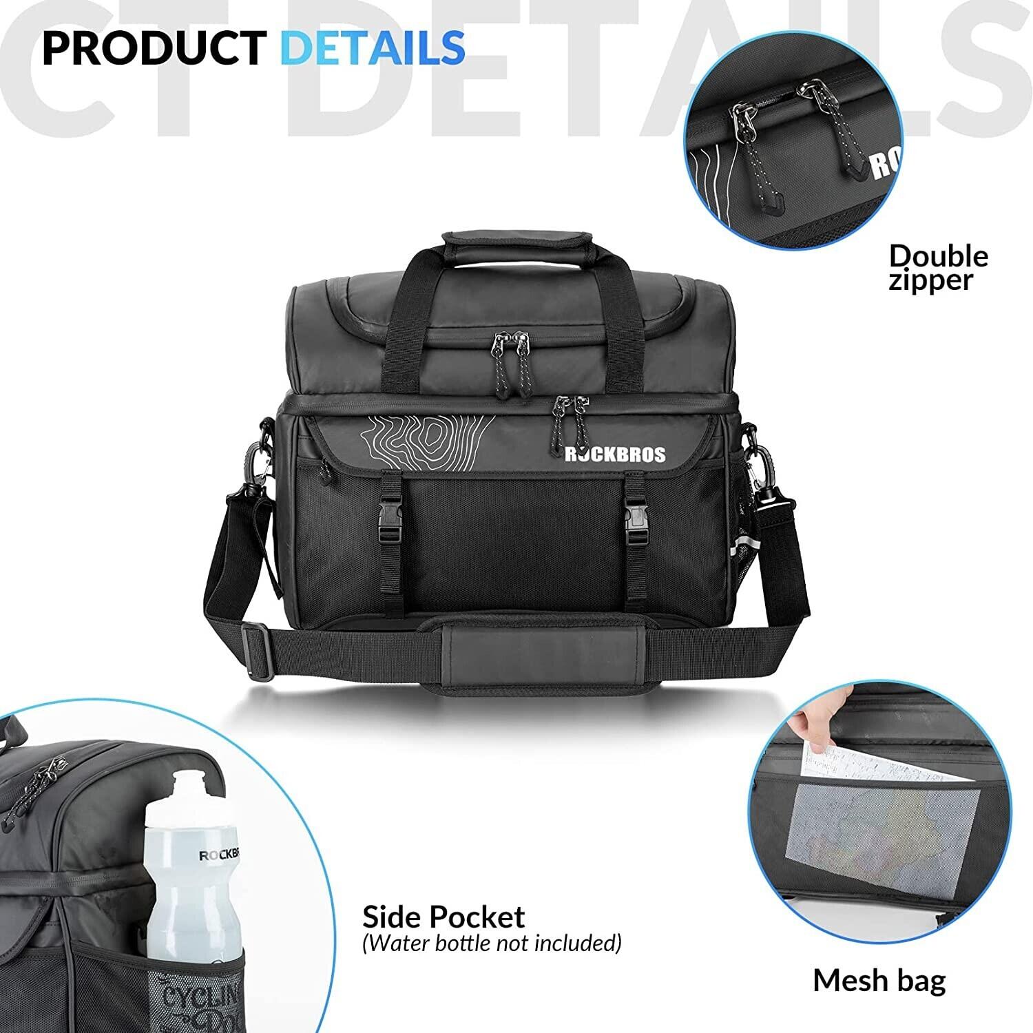 ROCKBROS Isolierende Picknicktasche Gepäckträger Tasche 2/7