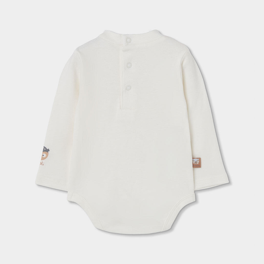 Conjunto punto bebé niño cuadros rosa bordado búhos 5/7