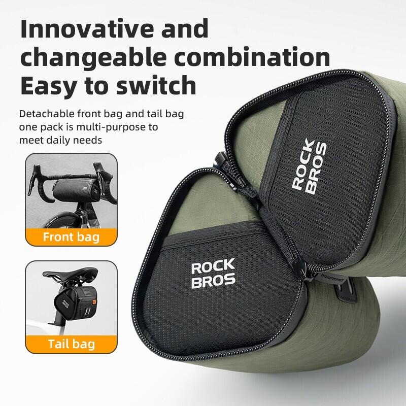 ROCKBROS 2 IN 1 Fahrradtasche Doppeltasche 5/7