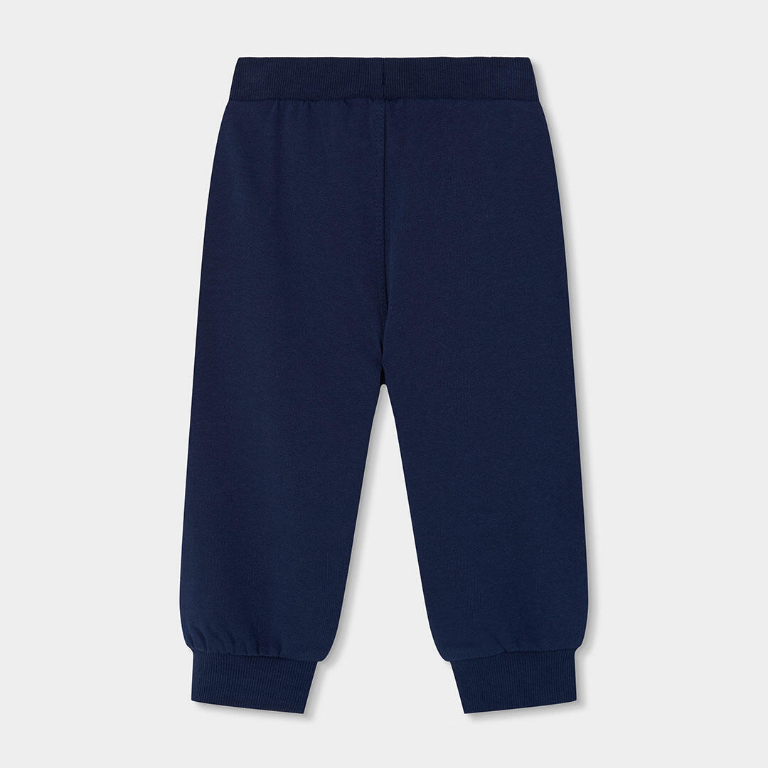 Conjunto felpa niño naranja estampado píxeles 6/7