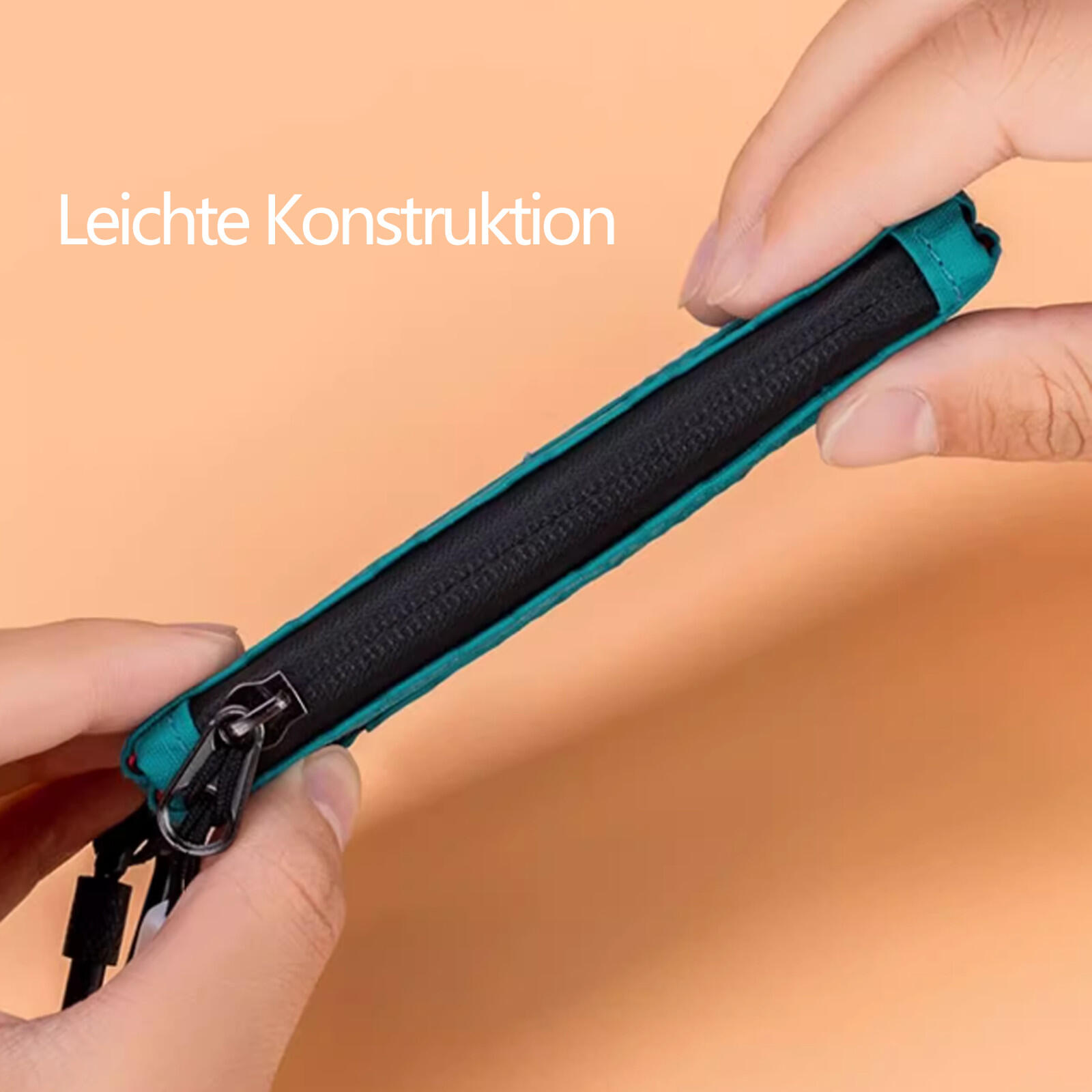 ROCKBROS Kleine Kartenetui Geldbörse Schlüsseletui 4/6
