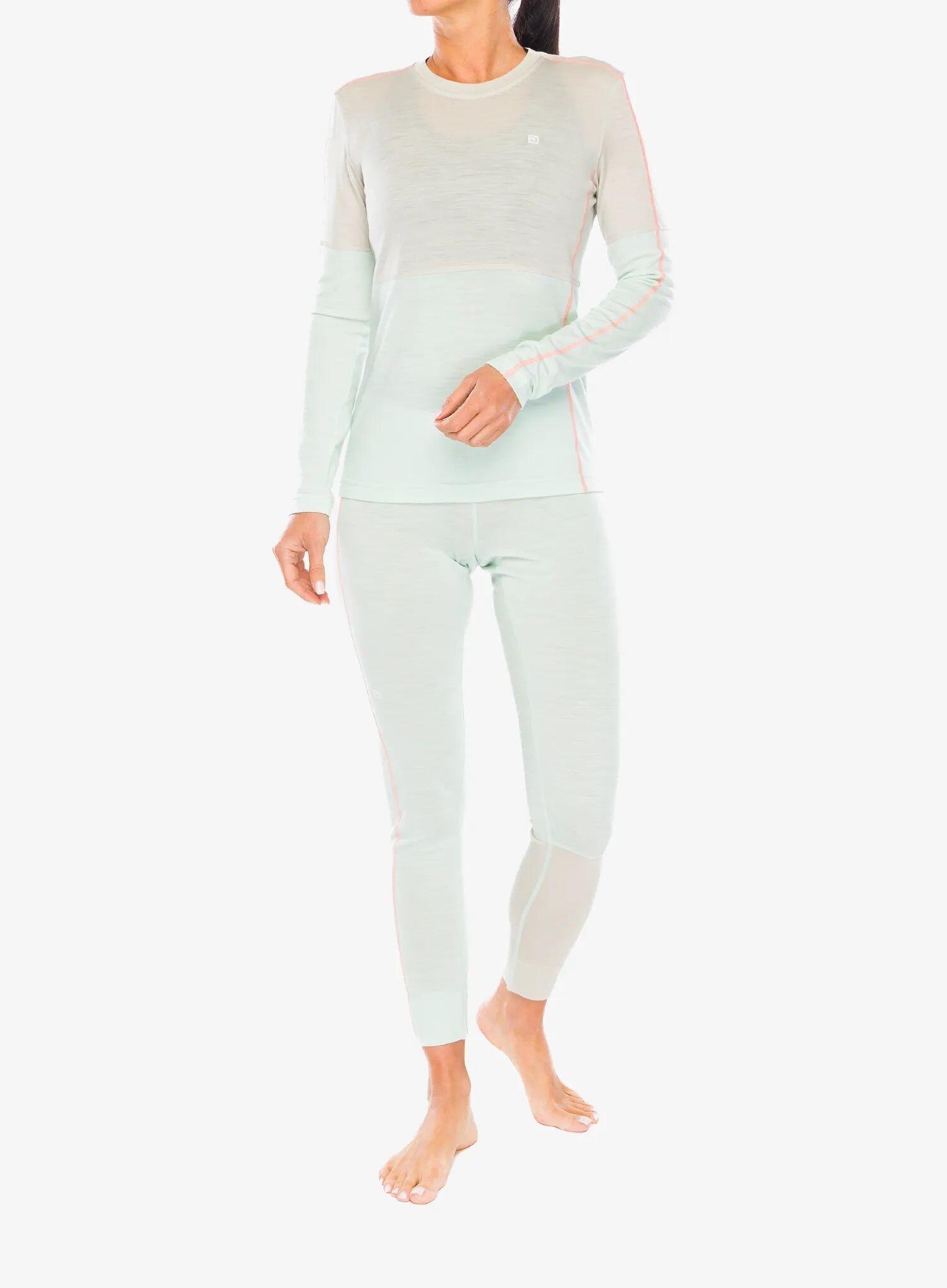 Legginsy termoaktywne damskie Ortovox 185 Rock N Wool Long Pants 5/7