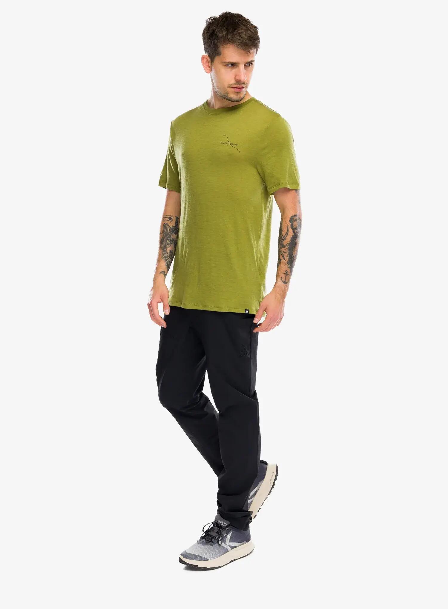 Koszulka merino Odlo Merino 160 Postcards Crew Neck S/S 2/7