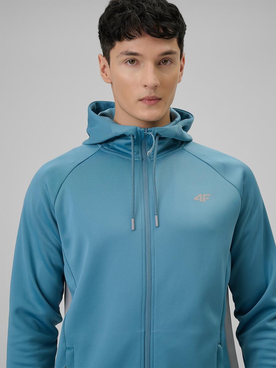 Bluza treningowa regular z kapturem męska 4F 4FRSS26TFSWM0958 6/7