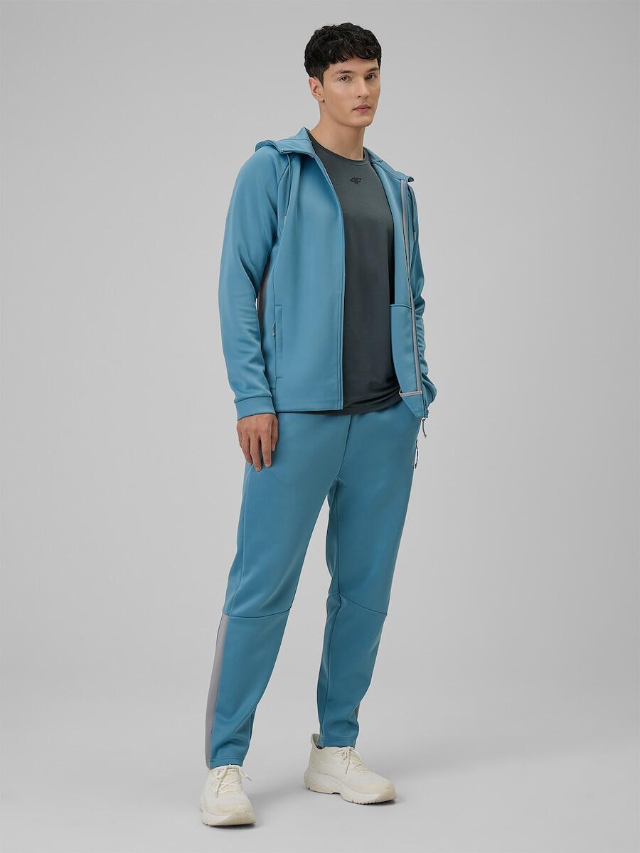 Bluza treningowa regular z kapturem męska 4F 4FRSS26TFSWM0958 3/7