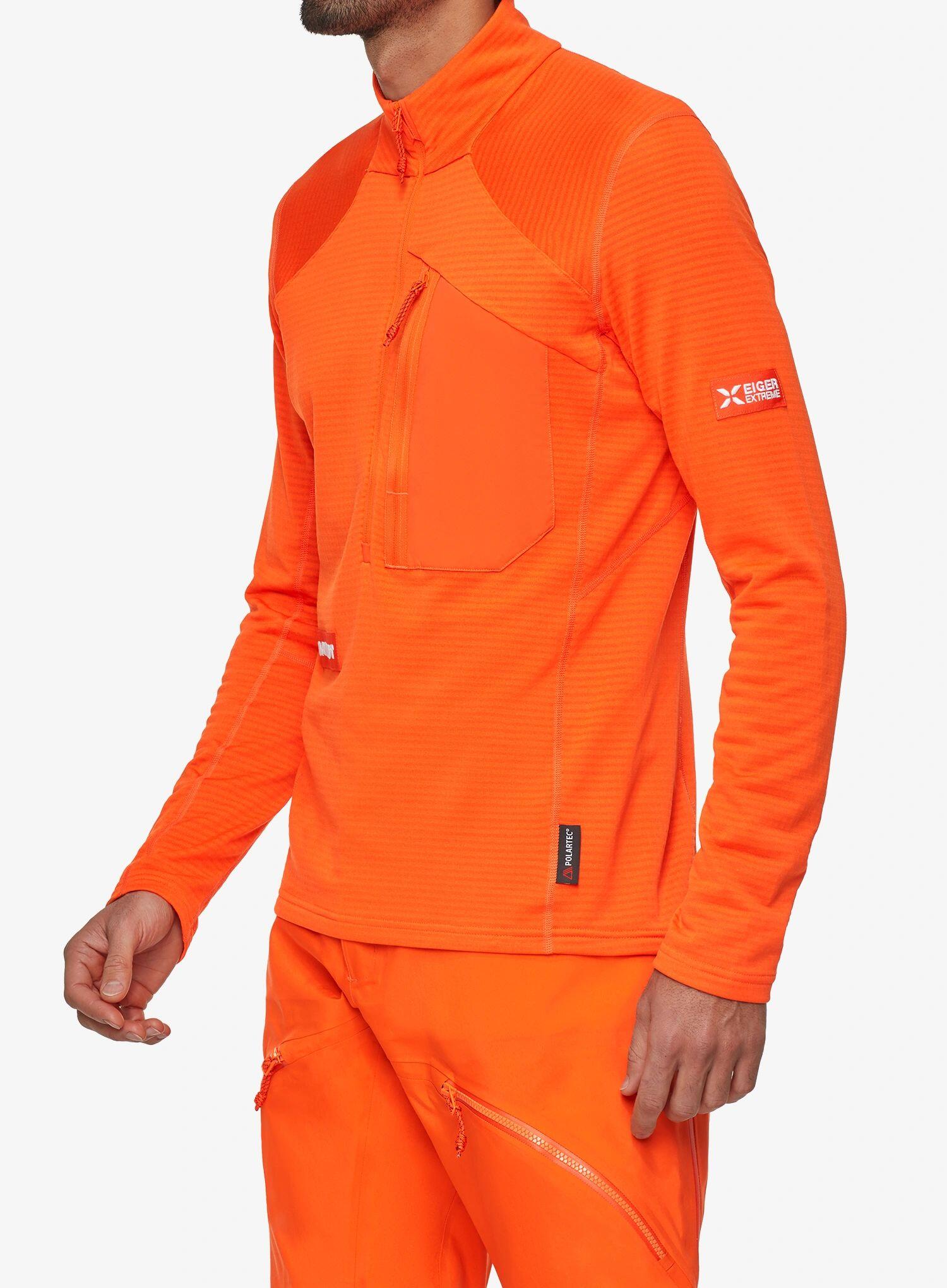 Bluza polarowa Mammut Eiger Nordwand Advanced FL Half Zip Pull 3/4