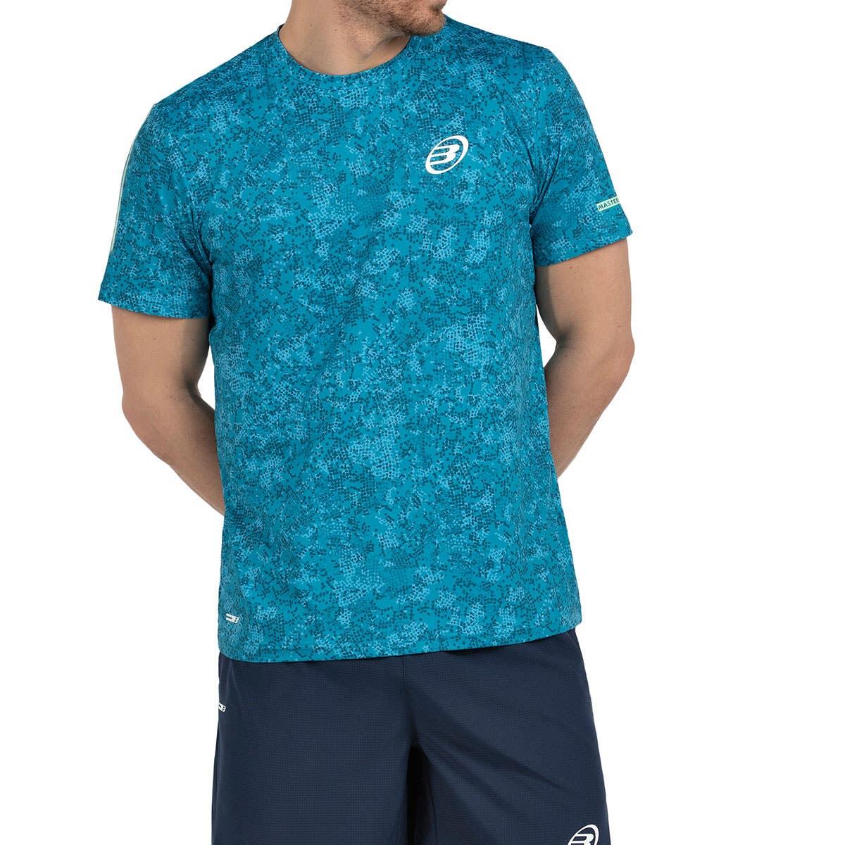 CAMISETA BULLPADEL MASAMA 048 VERDE AZULADO S 3/5
