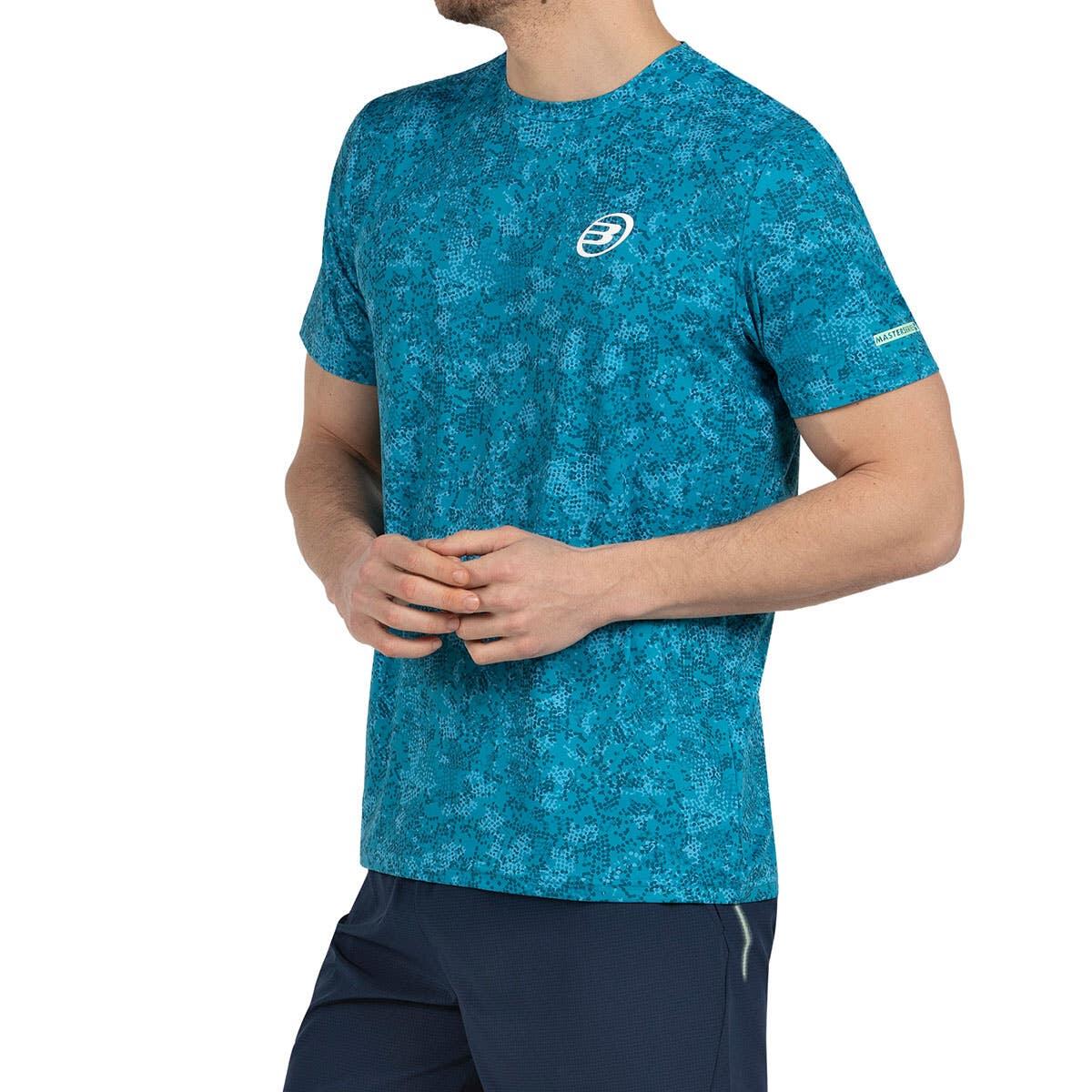 CAMISETA BULLPADEL MASAMA 048 VERDE AZULADO S 2/5
