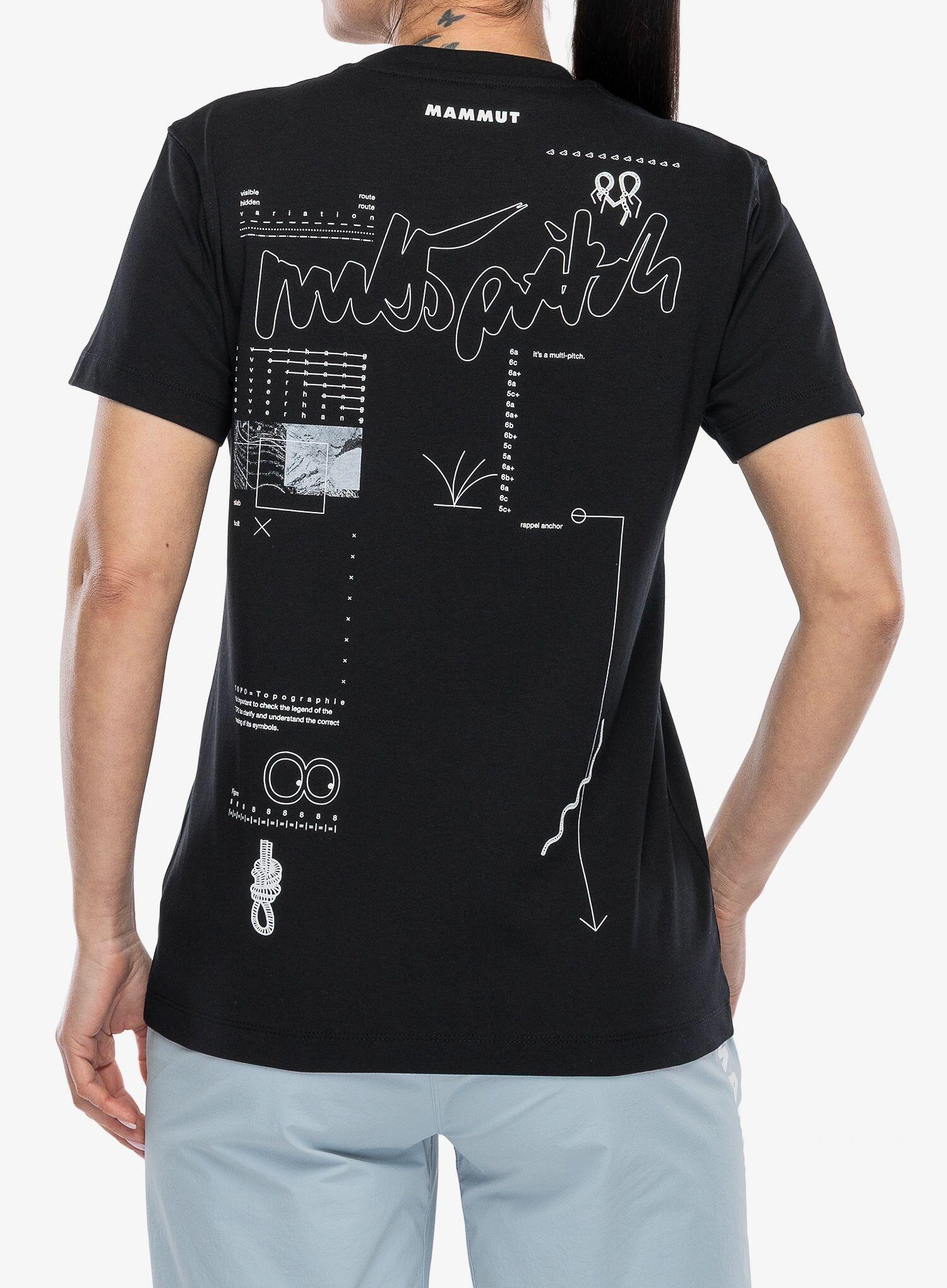 Koszulka wspinaczkowa damska Mammut Mammut Base T-Shirt Multi-Pitch 3/6