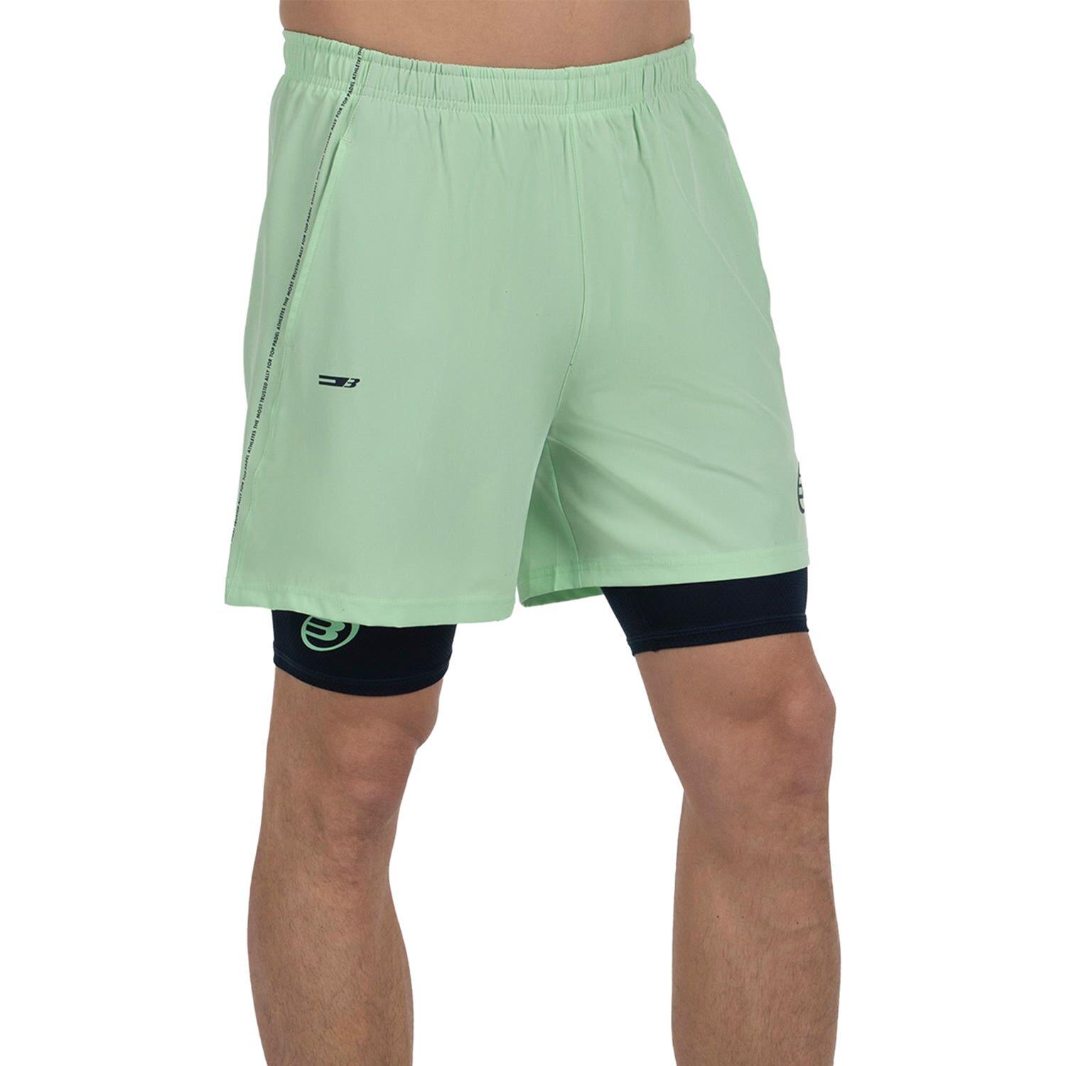 SHORT BULLPADEL MANSIL 047 VERDE ACIDO S 3/5