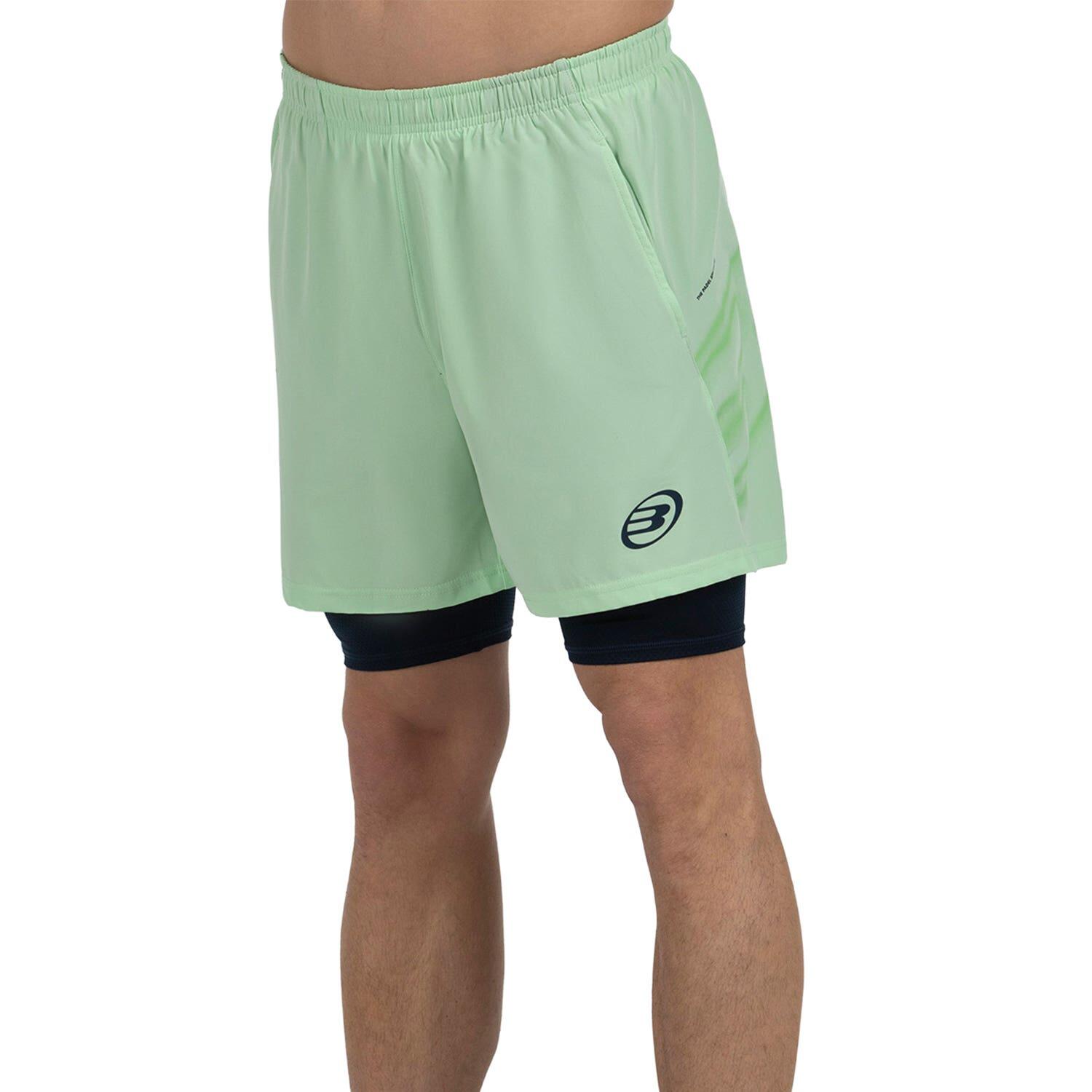 SHORT BULLPADEL MANSIL 047 VERDE ACIDO S 2/5